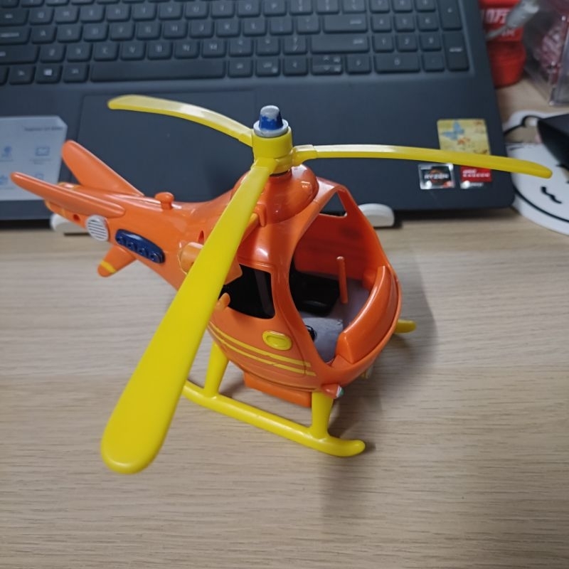 ARES Preloved Fireman Sam's Rescue Helicopter (Prism) | Shopee Singapore