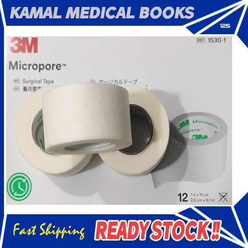 Mueller Nastro Atletico Sportivo 2 Rotoli 3,8cm X 9,1m - Adesivo In Cotone Con Ossido Di Zinco - Impermeabile E Facile Da Strappare