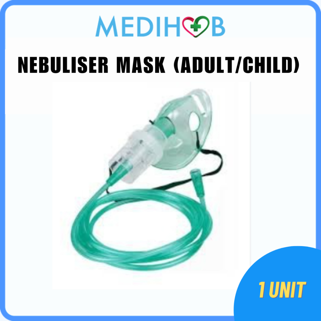 HOSPITECH / CONNECX NEBULIZER MASK WITH NEB KIT 1PCS | Shopee Singapore