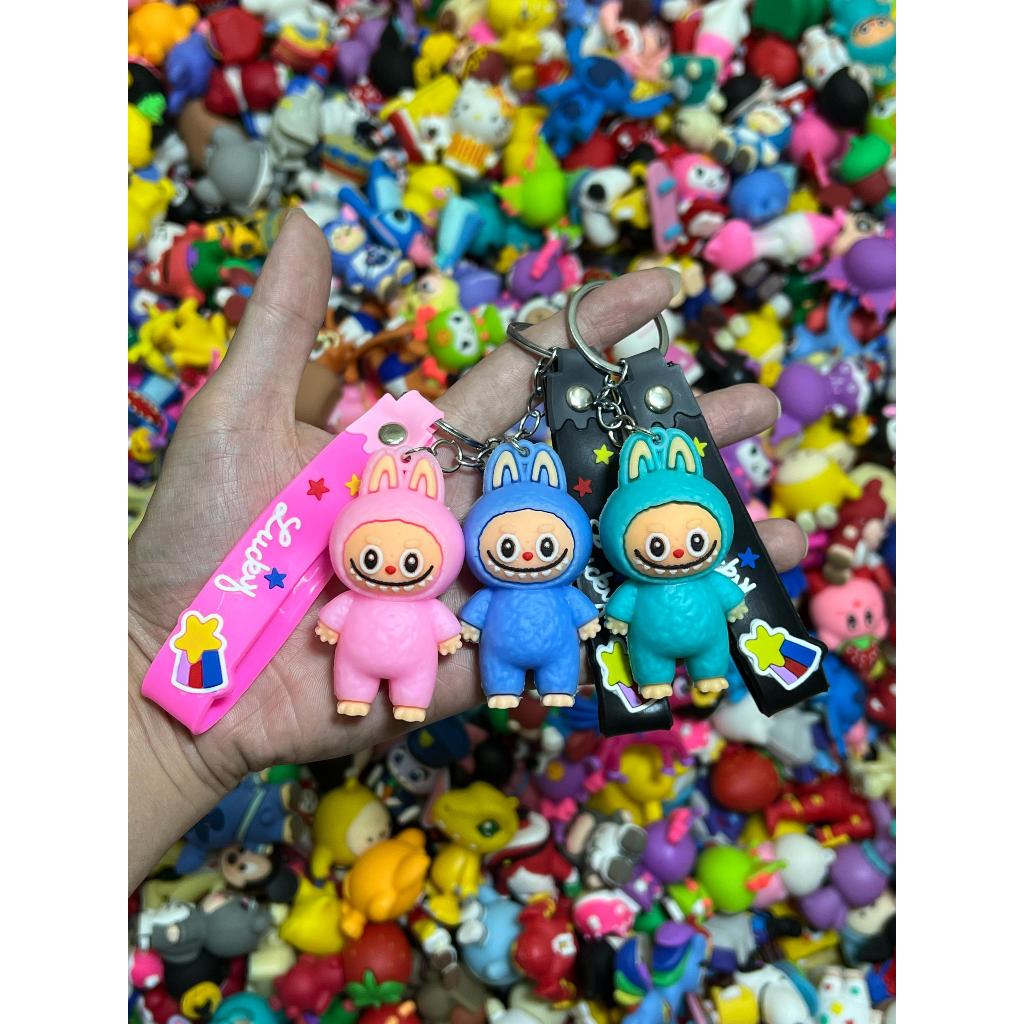 Keychain with Rubber Strip !! Cute Labubu The Monster !!! | Shopee ...