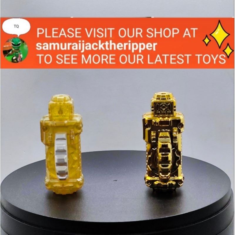 *kamen rider build gear engine bottle gold metallic | Shopee Singapore
