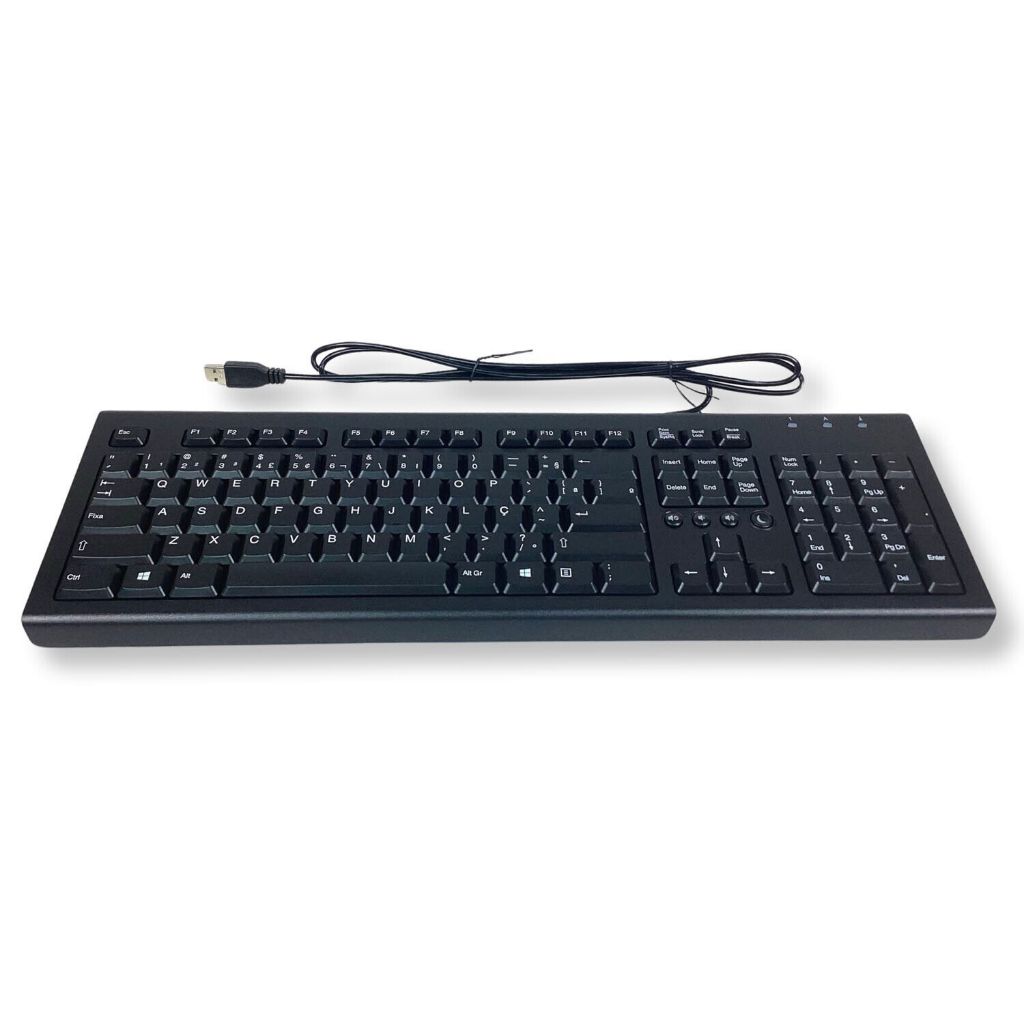 Orginal Wired USB Classic Slim Keyboard | Shopee Singapore