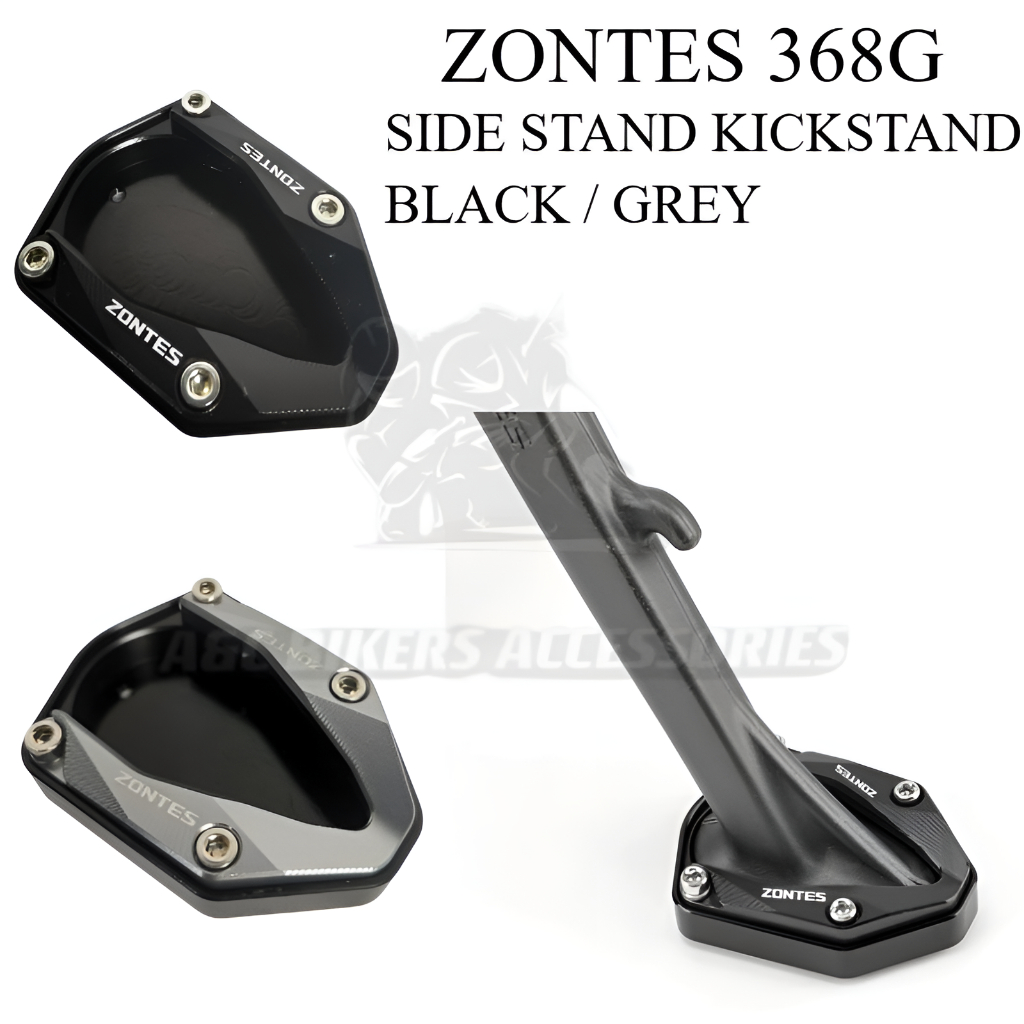 ZONTES 368G Side Stand EMS Kickstand Big Foot Tapak kaki Motorcycle ...