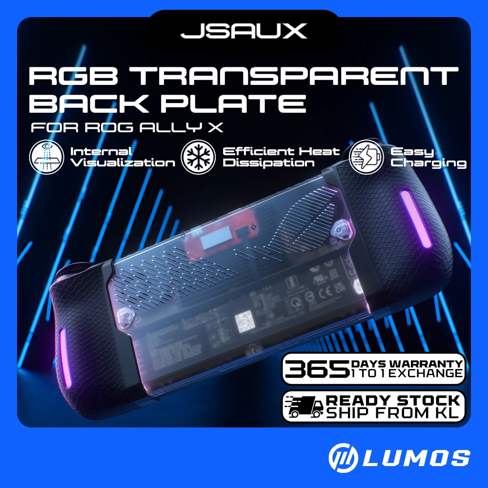 JSAUX PC0112 RGB Transparent Back Plate for ROG Ally X | Shopee Singapore