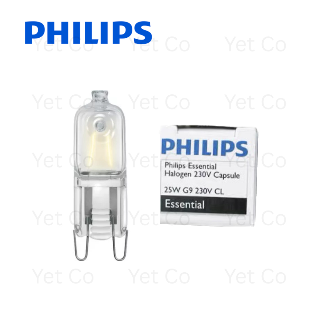 Philips Essential G9 25w 230v Frosted Halogen Rocket Capsule Bulb ...
