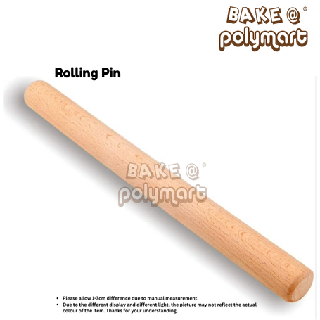 Rolling Pin Straight - Wooden / Penggelek Lurus - Kayu | Shopee Singapore