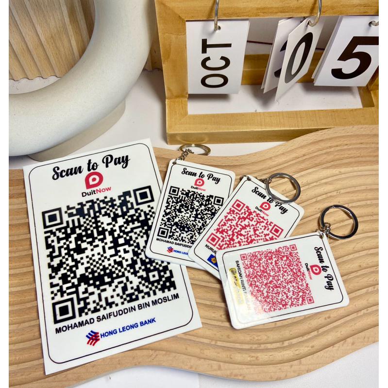 KEYCHAIN SUBLIMATION QR CODE | Shopee Singapore