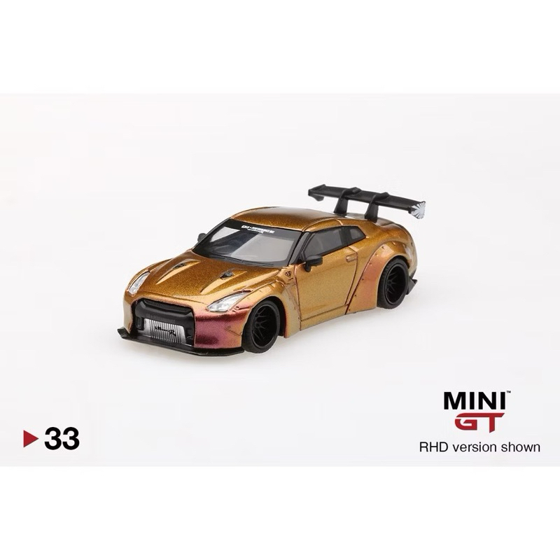 MINI GT LB WORKS NISSAN GT-R R35 TYPE I MAGIC BRONZE EXCLUSIVE | Shopee ...