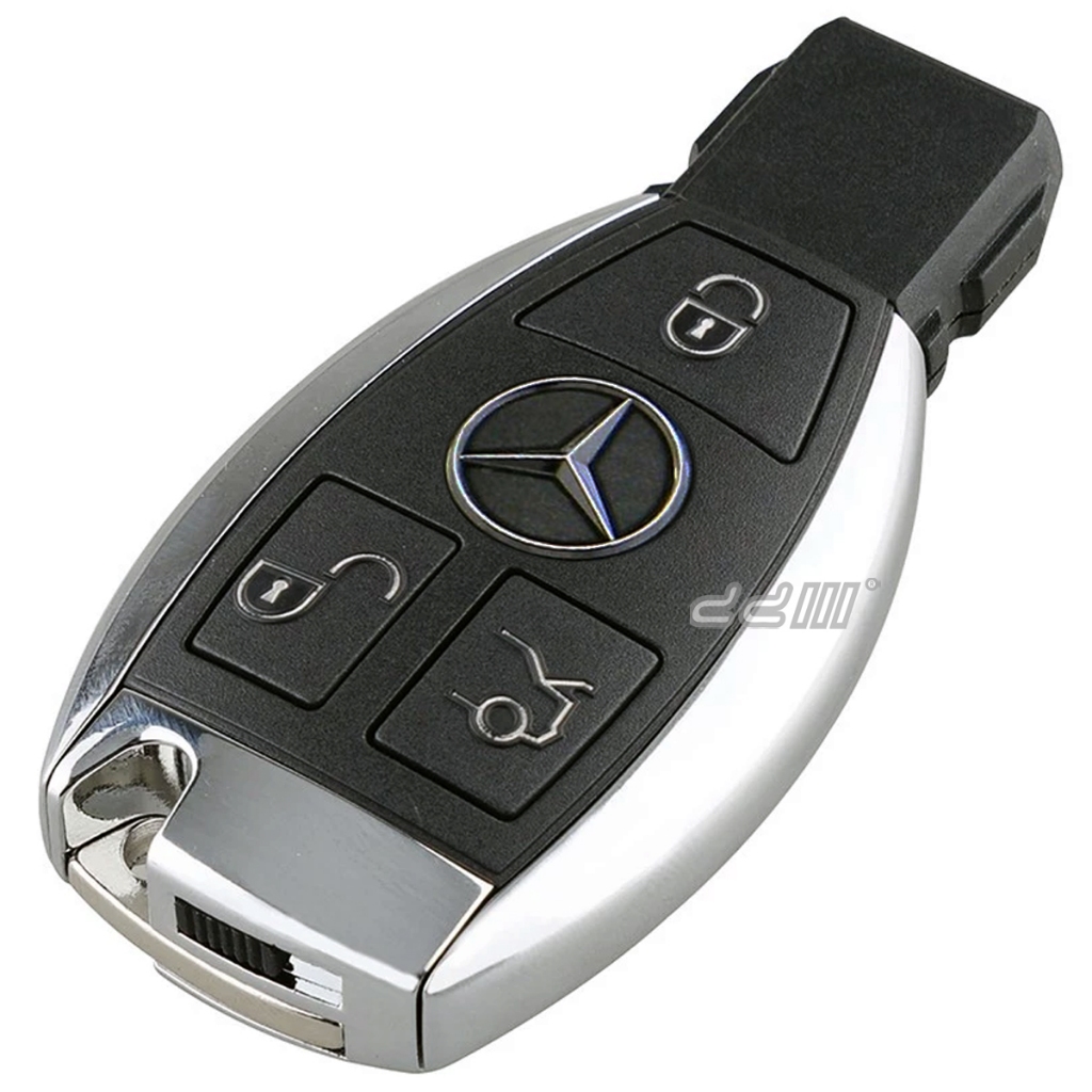 Mercedes Benz 3 Button Smart Key Shell Remote Key Case Casing Fob ...