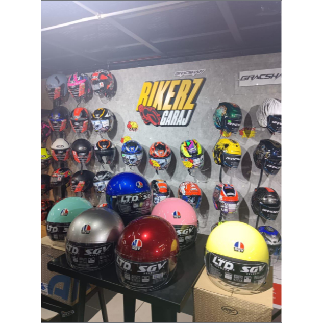 SGV HELMET RIDER 2 MODEL 2023 WITH SIRIM APPROVED 100% | Shopee Singapore