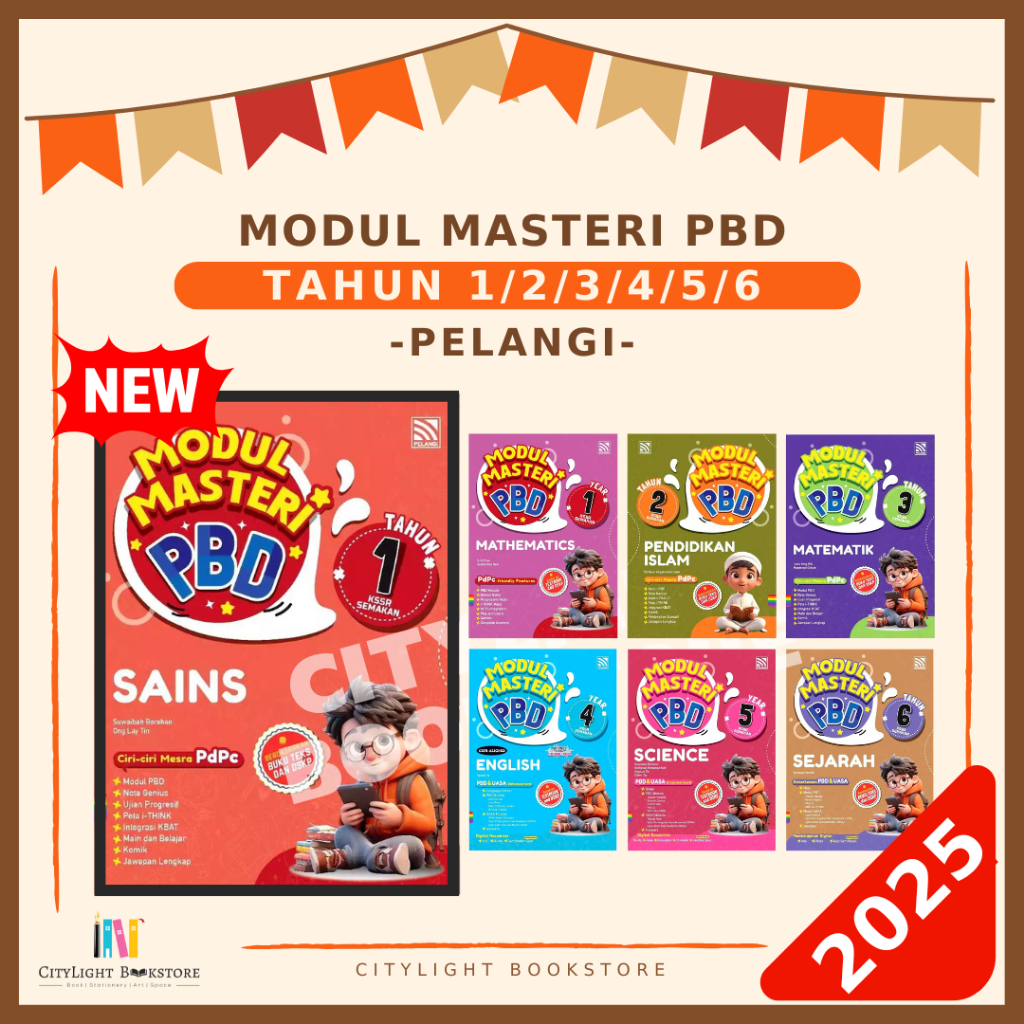 [CITYLIGHT] Exercise Book 2025: PBD Mastery Module Year 1 / 2 / 3 / 4 ...