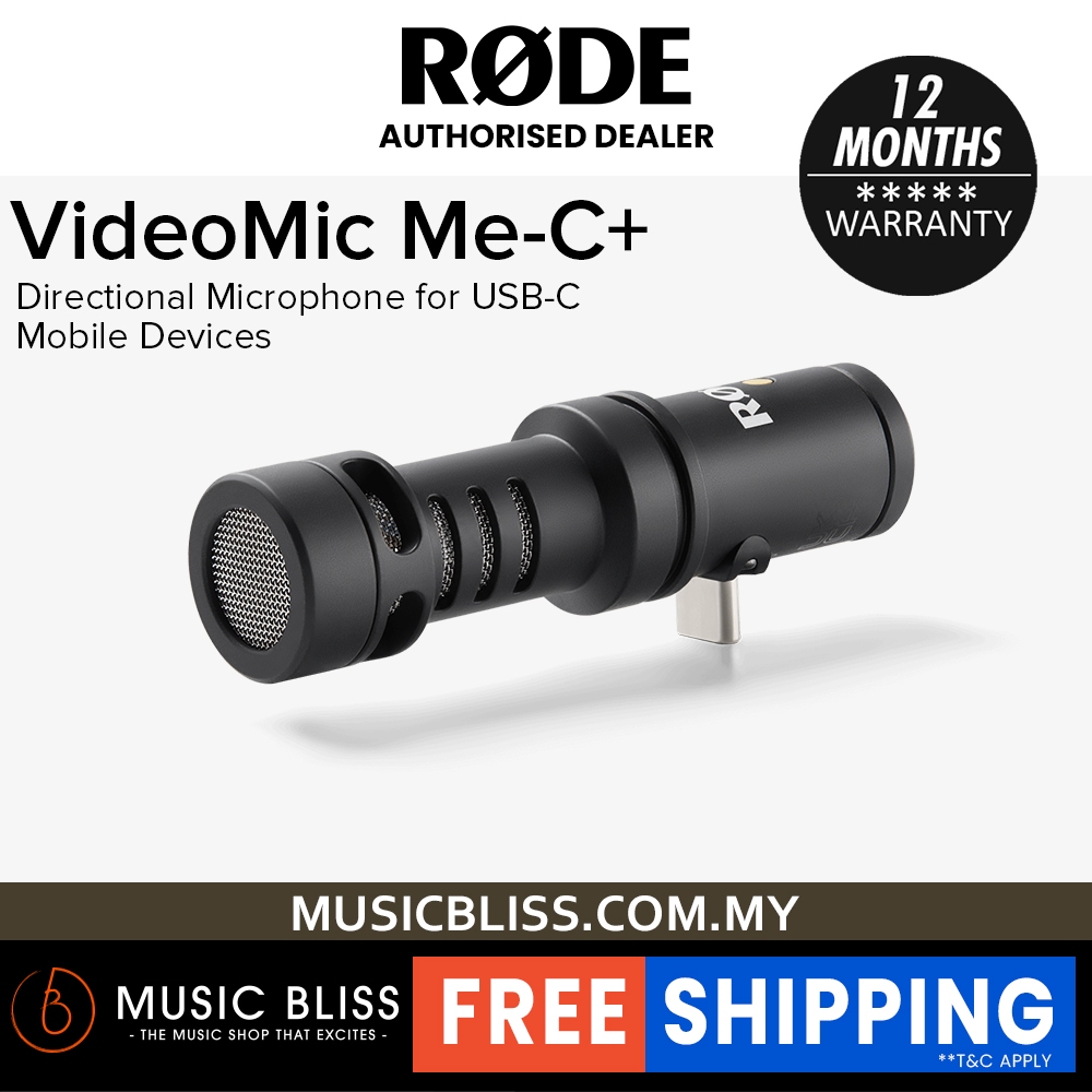 Rode VideoMic Me-C+ USB Microphone | Shopee Singapore