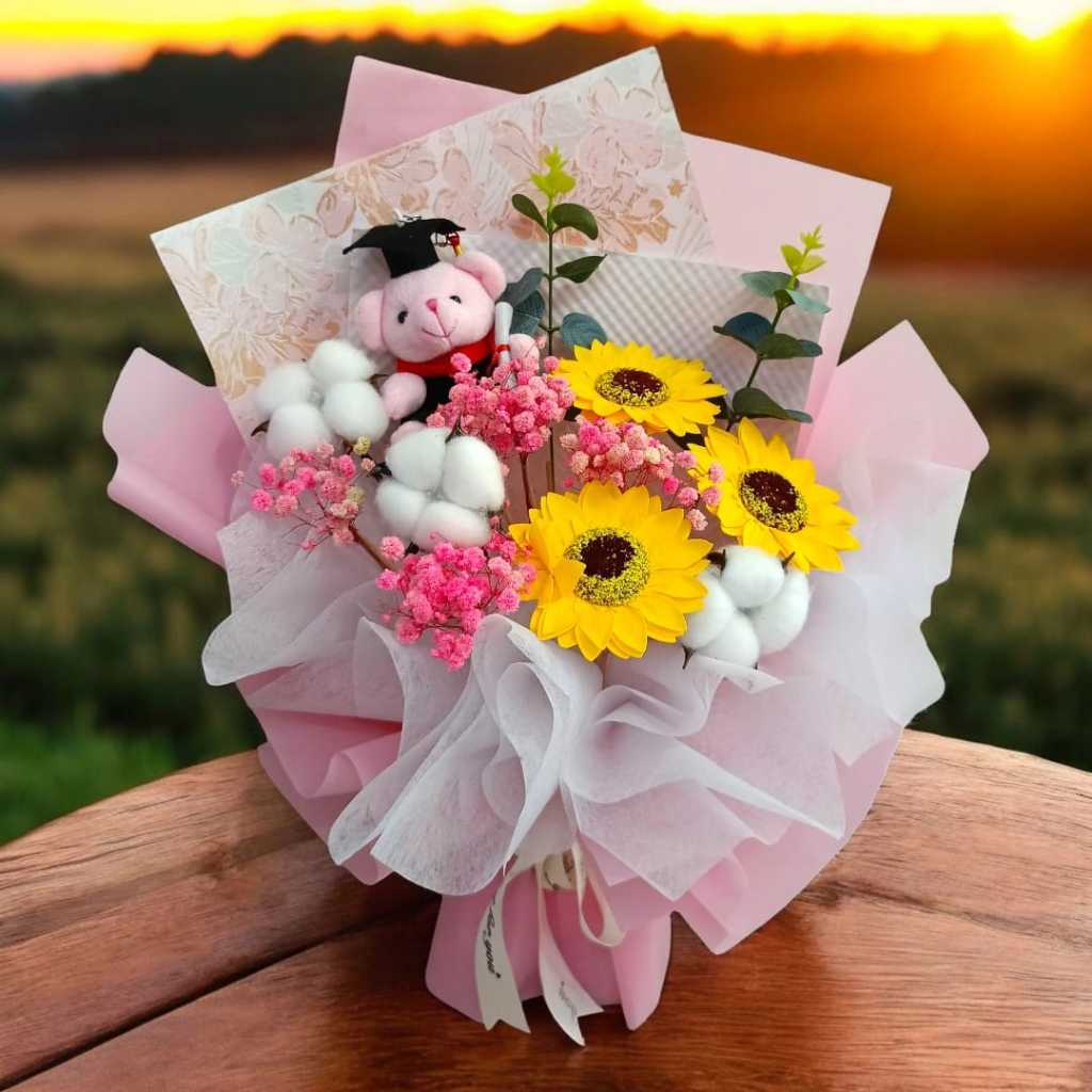 graduation flower bouquet convocation | Shopee Singapore