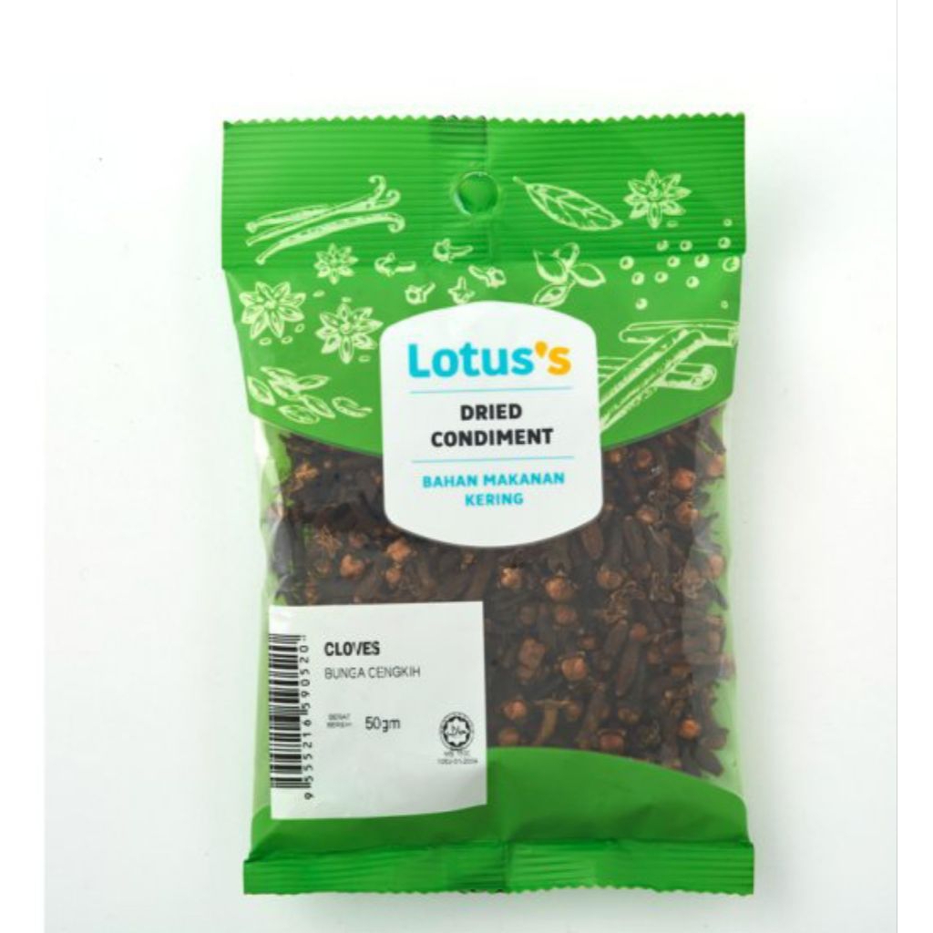 LOTUS Halal Clove Flower 50G | Shopee Singapore