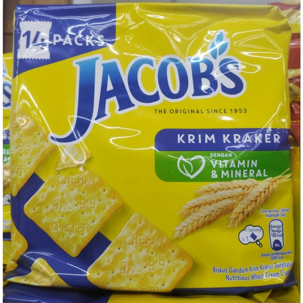 JACOB'S Multipack cream crackers/ weetameal | Shopee Singapore