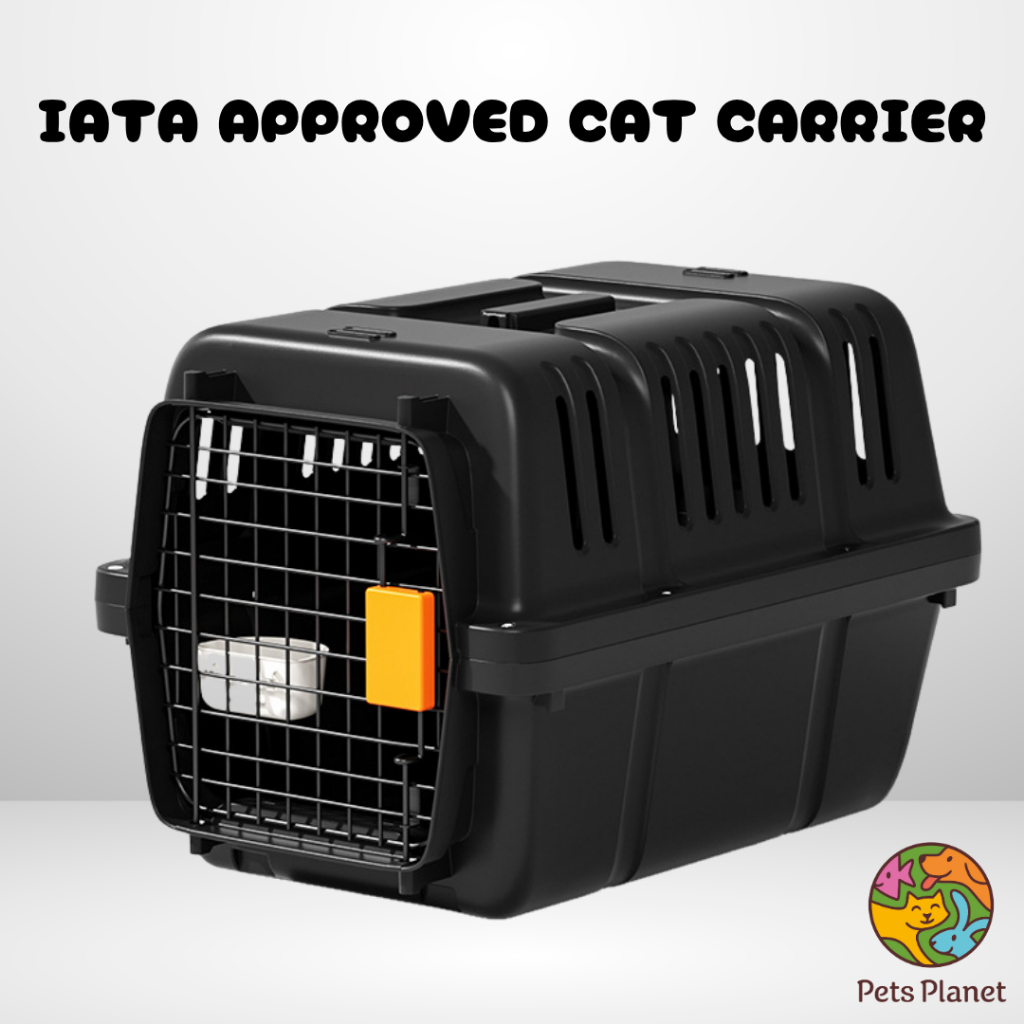 IATA Approved Cat Carrier Crate Travel Cage Box Carrier| Kotak ...