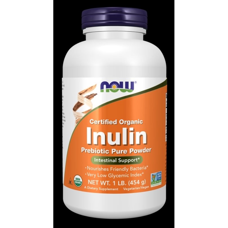 Inulin Prebiotic Powder: Now Foods Inuline – ULVV