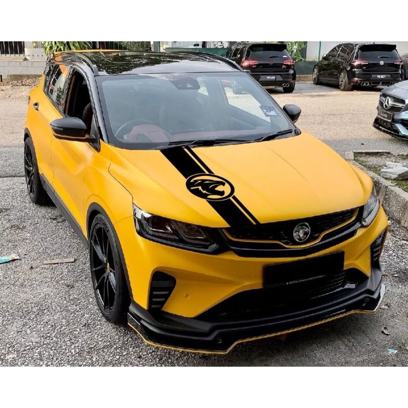 PROTON BONNET STICKER BONNET STICKERPROTON X50 STICKER PROTON STICKER ...