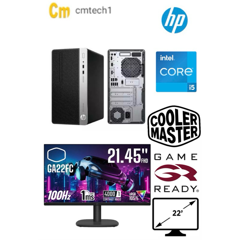 Computer Set HP Prodesk Pc SFF /MTIntel Core i5-7500/I3-6100 6 BULAN ...