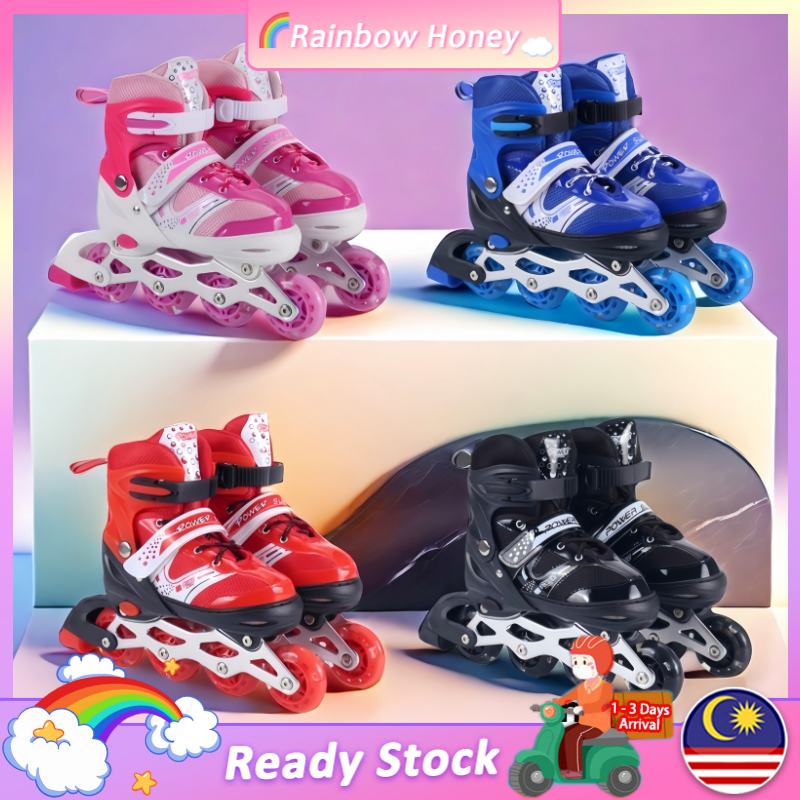 RB Kids Inline Skates Roller Skate Shoes Light Skate Shoe Hand Carry