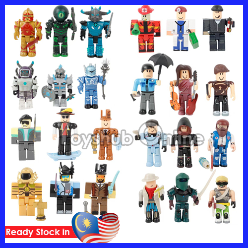 TOYSHUB Set 6 Pcs Patung Roblox – Patung Loose Roblox Mainan Merah ...