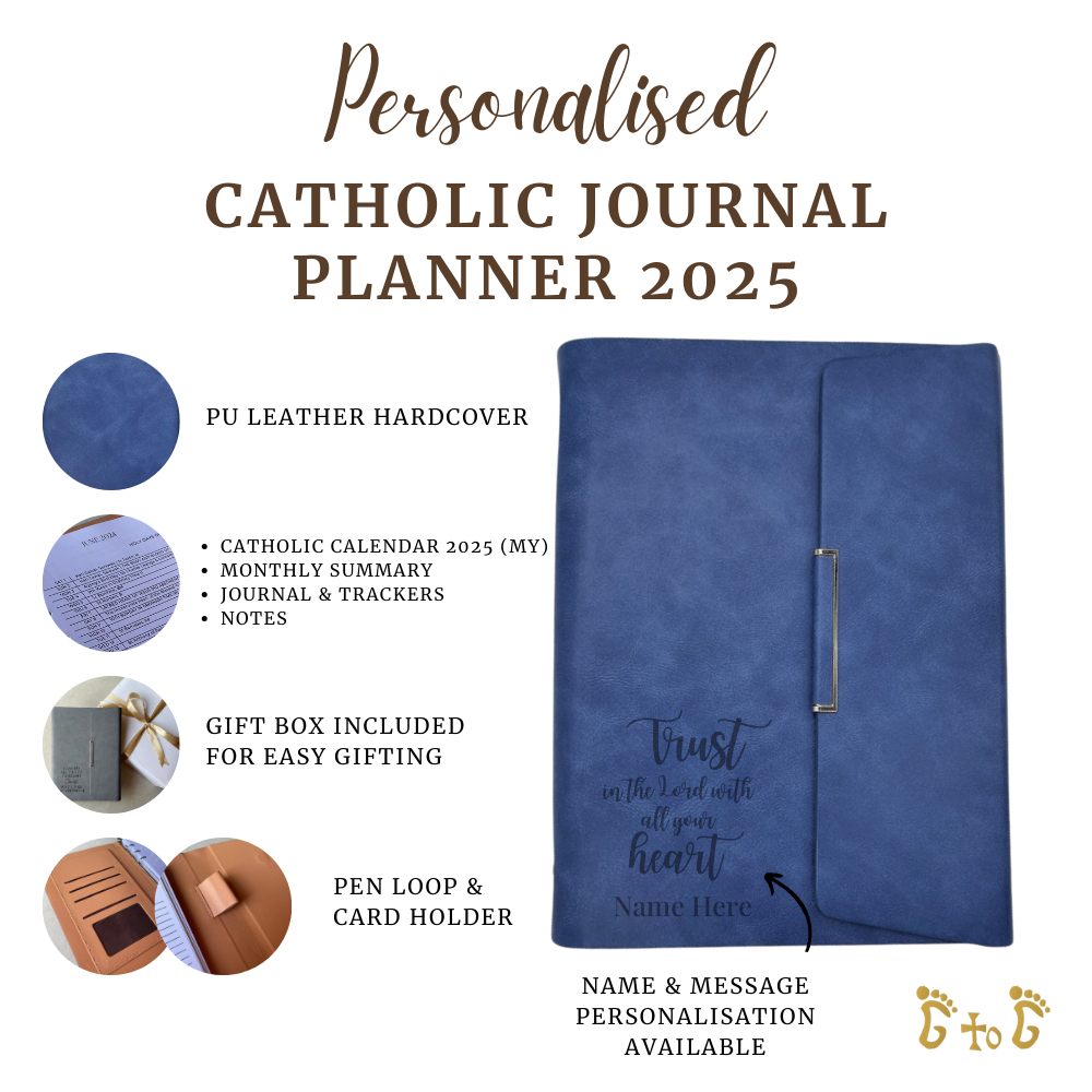 Catholic Journal Planner 2025 (Personalisation Available) | Shopee ...