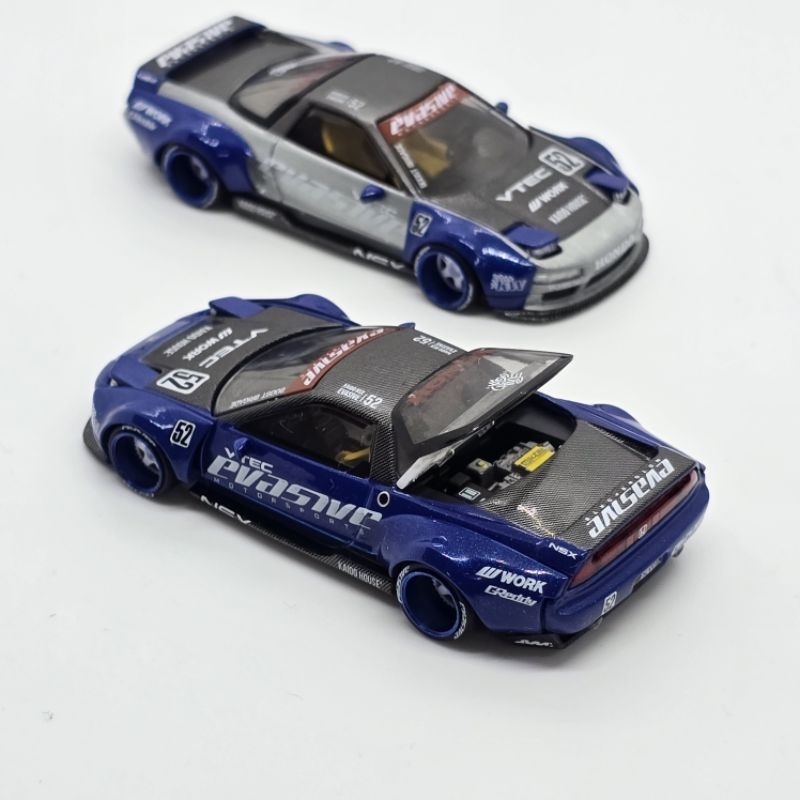 KAIDO HOUSE X MINI GT HONDA NSX EVASIVE V2 ADA CHASE! – BLUE