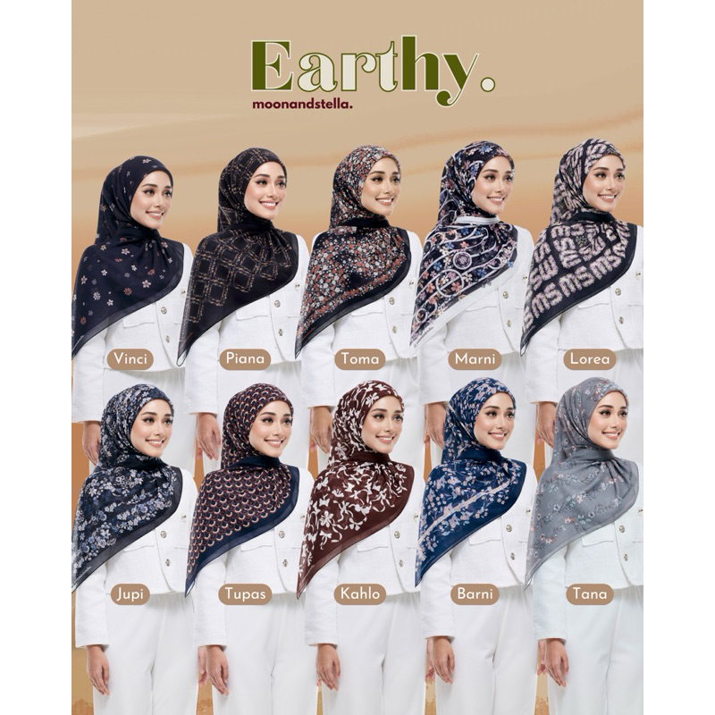 Arah Fesyen Tudung Tona Earthy Yang Menyerlah
