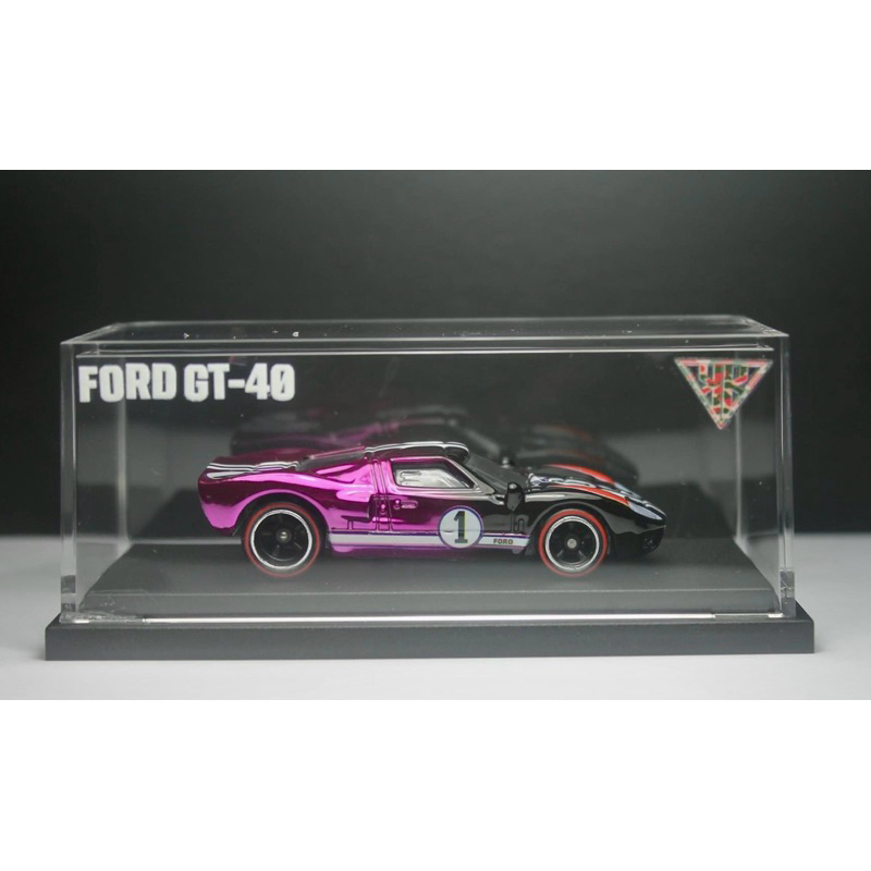 Hot wheels Ford GT40 Pink Spectraflame Custom | Shopee Singapore