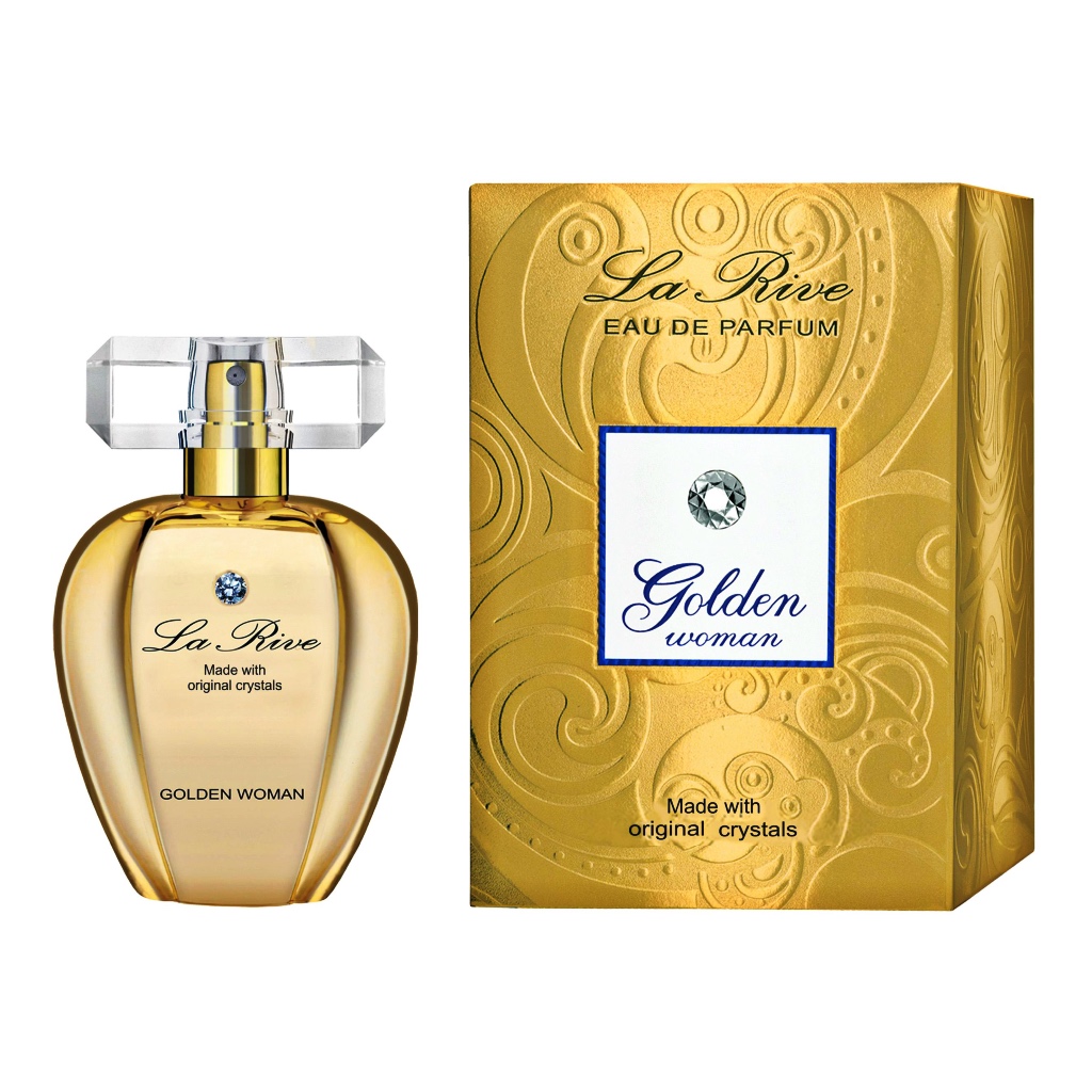La Rive Crystals Collection: Golden Woman EDP (75ml) | Shopee Singapore