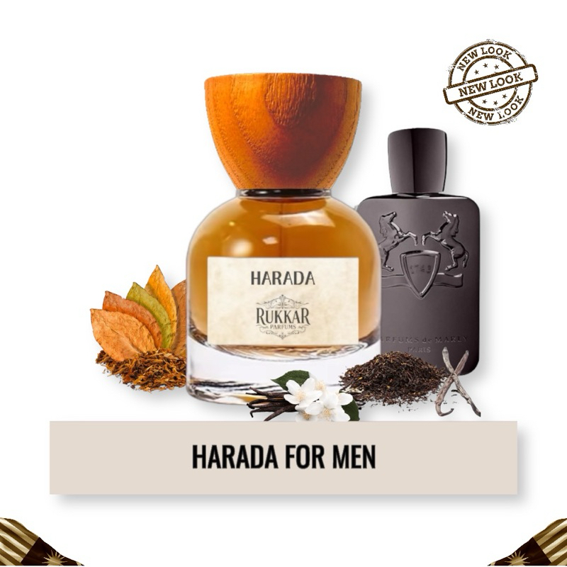 Rukkar Perfume HARADA - Men's Perfume, Masculine Elegance with Touch ...