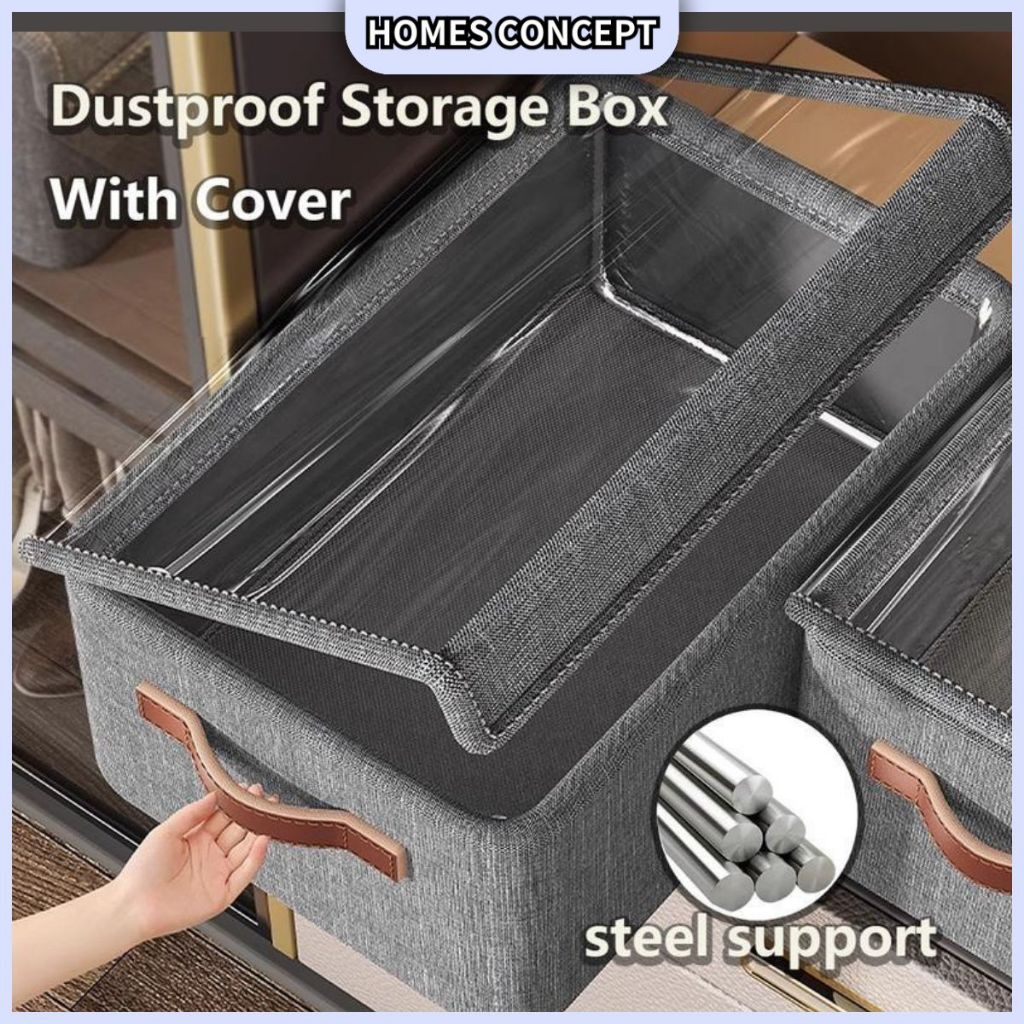 INS HOME CONCEPT Storage box with cover Cabinets Storage Clothes ...