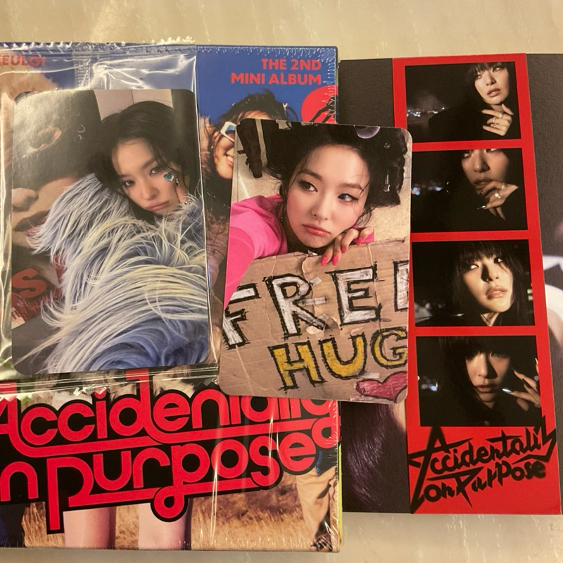 Seulgi Photocards/Inclusions from Accidentally on Purpose Album ...