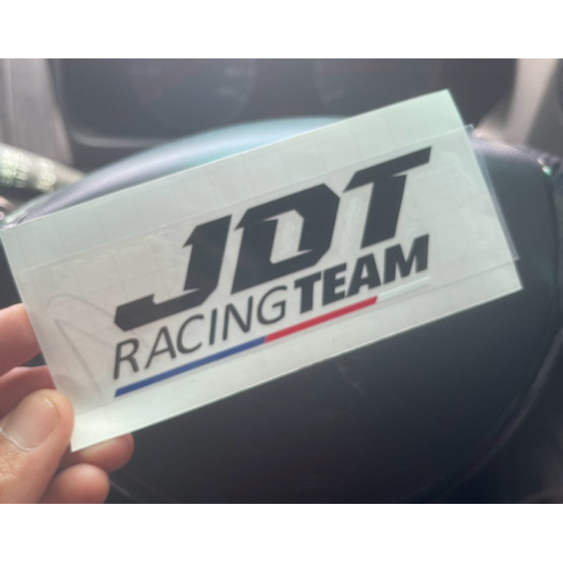 Official JDT Racing Team Car Sticker Waterproof | Shopee Singapore