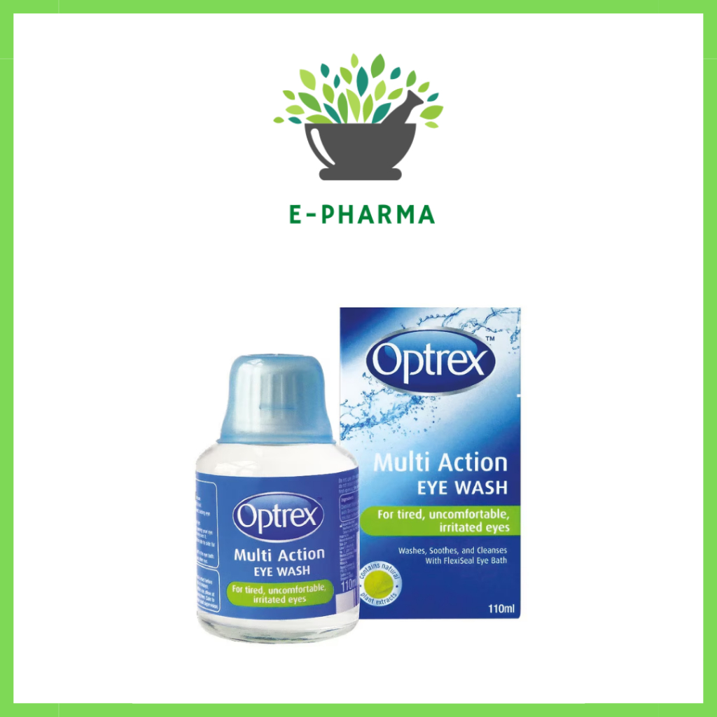 OPTREX Multi Action Eye Wash 110ml | Shopee Singapore