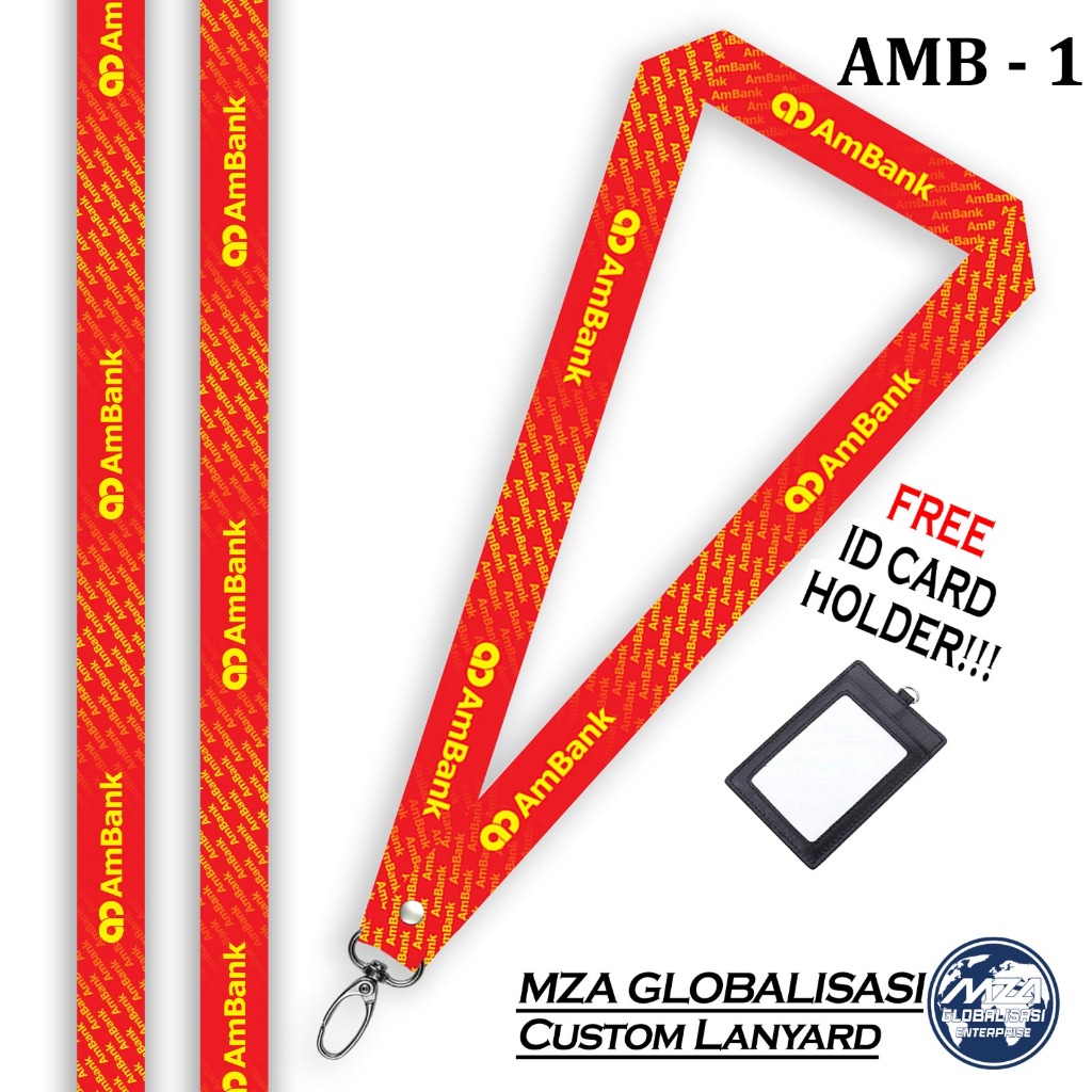 2 DESIGN BANK AMBANK GROUP + FREE ID Card Holder | PREMIUM QUALITY ...