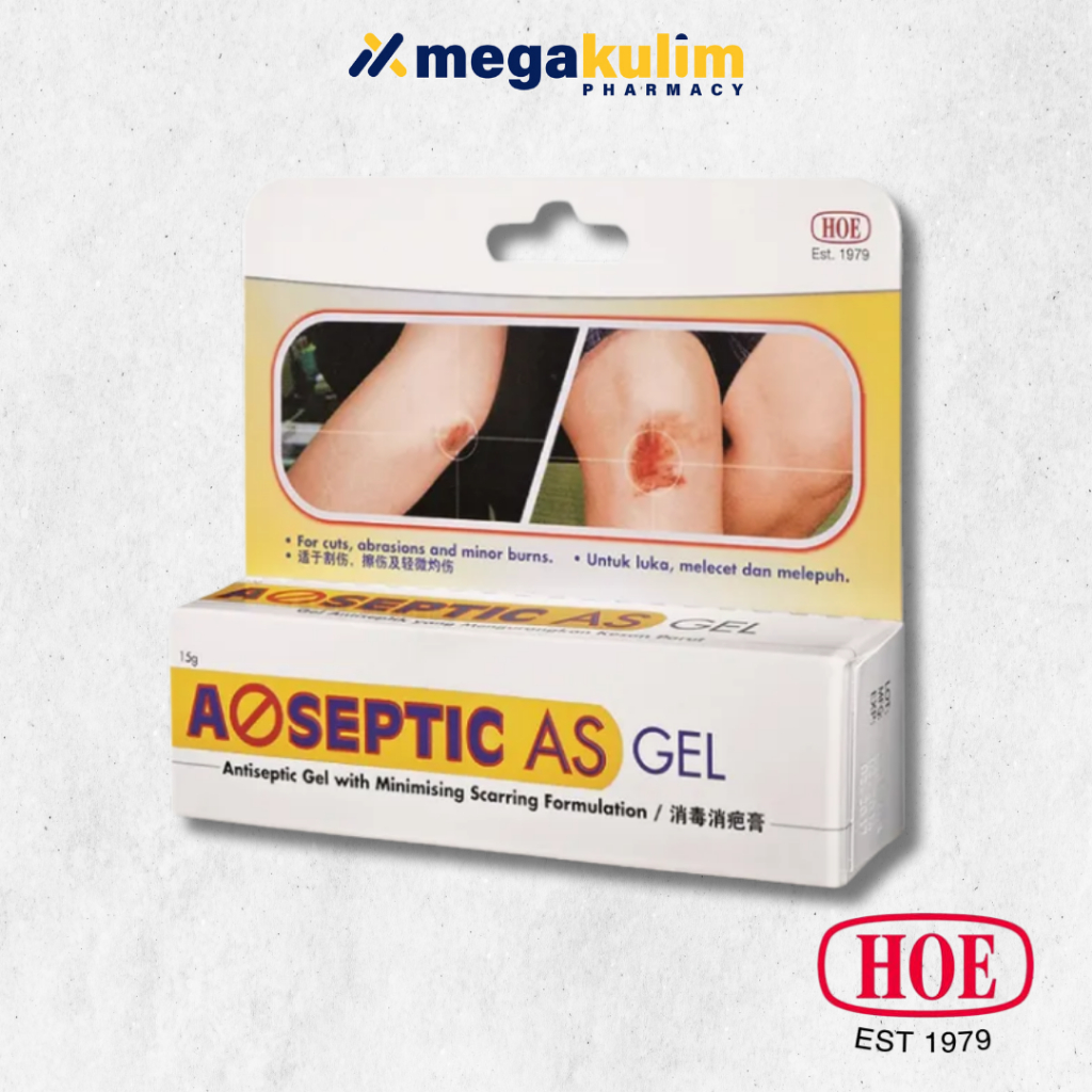 A-septic Gel for Minimizing Scarring Formulation 15g | Shopee Singapore