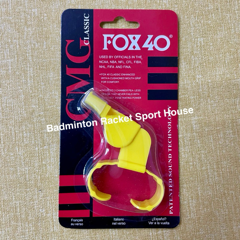 FOX 40 FOX 80 Classic CMG WHISTLE Premium Quality Finger Grip