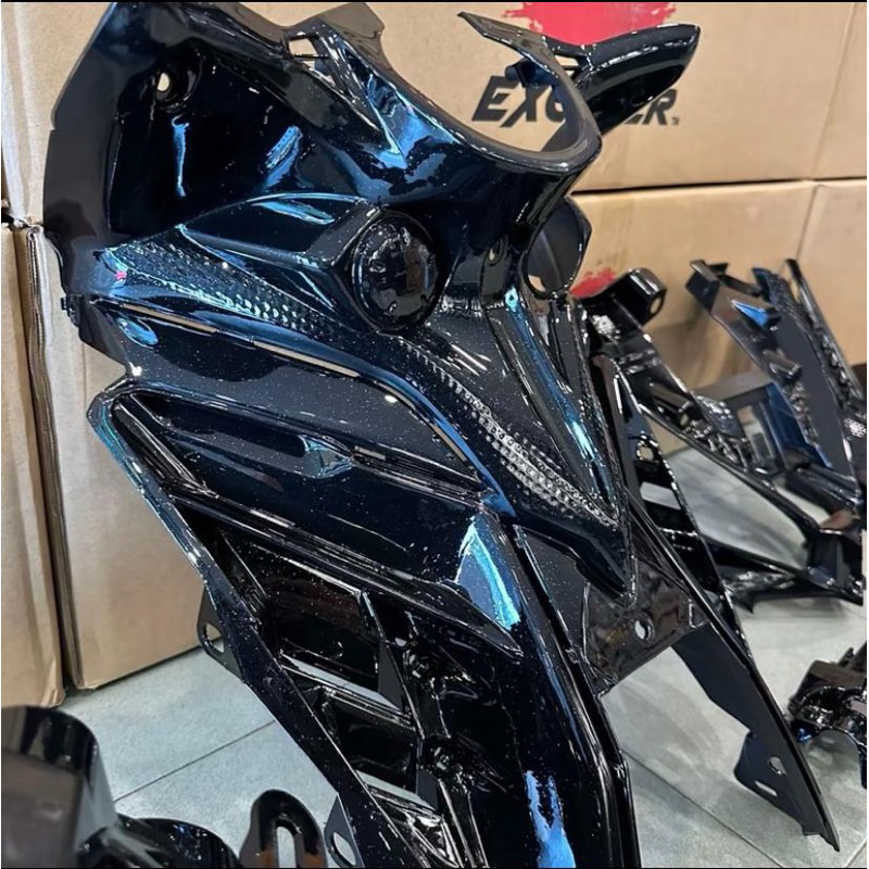 EXCITER HLY INNER SET KILAT DIAMOND LC V4-7 HITAM KILAT BLINK BLINK ...