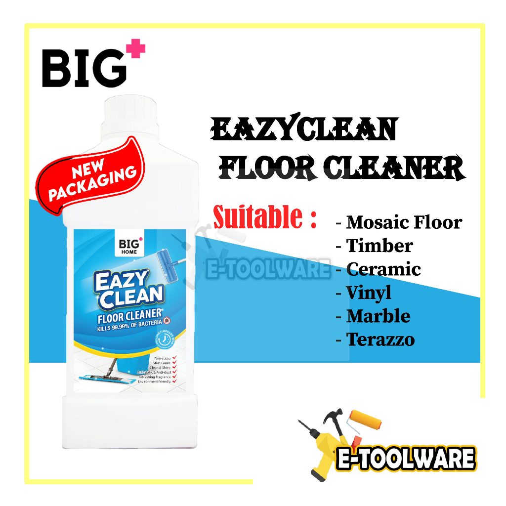 BIG+ Eazy Clean Floor Cleaner Liquid 1L Liquid Floor Wax Cleaner Fresh ...