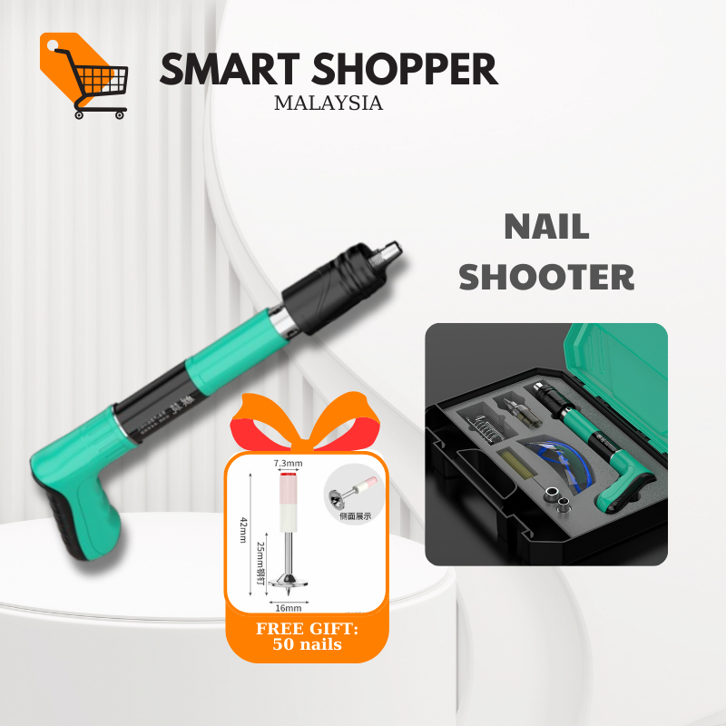 Manual Steel Nails Gun Concrete Rivet Tool Steel Rivet Gun Tufting Wall ...