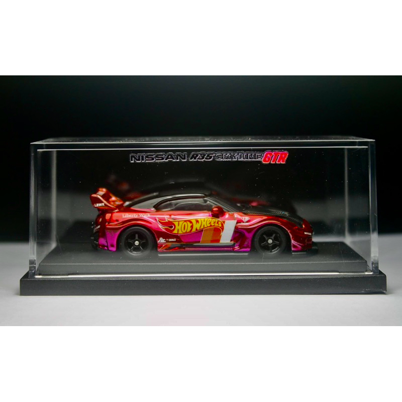 Hot wheels Nissan LBWK R35 GTR Silhouettes spectraflame Red Custom ...