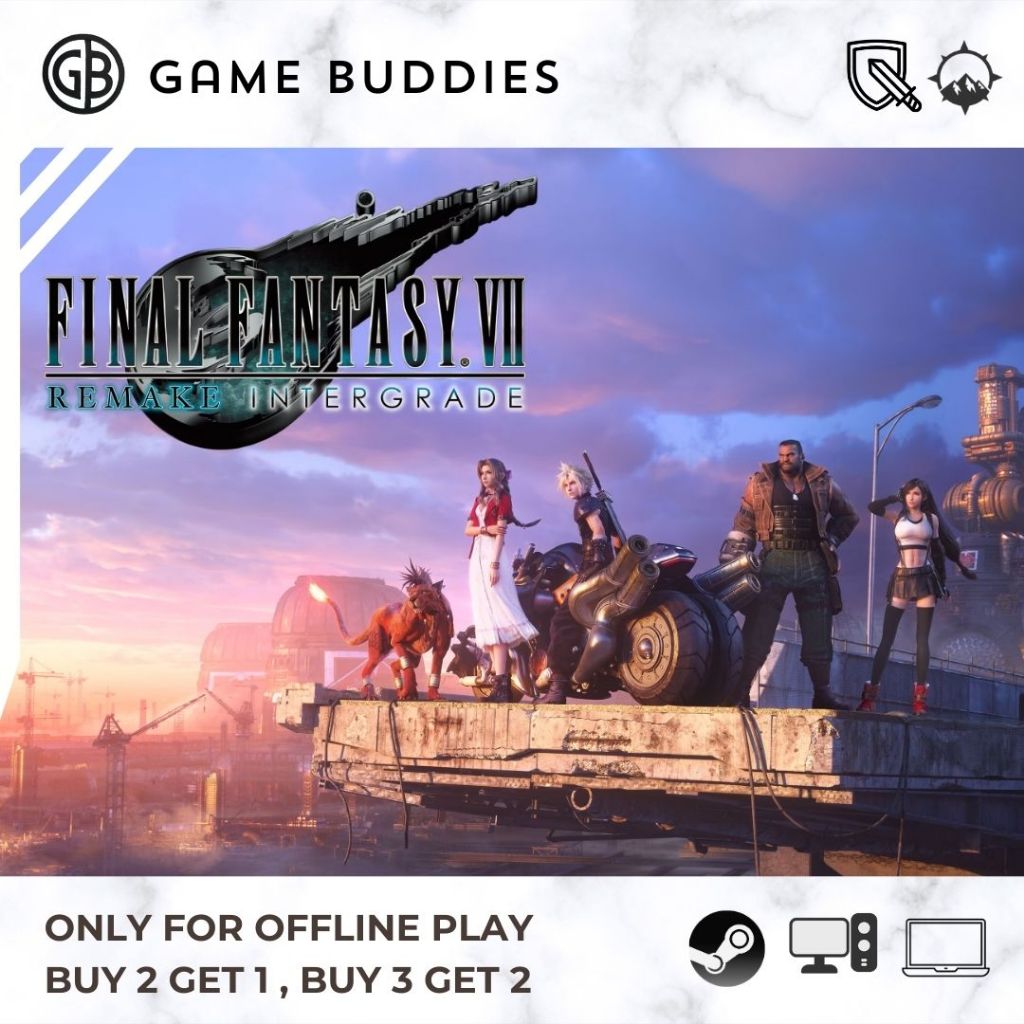 Final Fantasy VII Remake Intergrade ( Offline ) Steam PC | Shopee Singapore