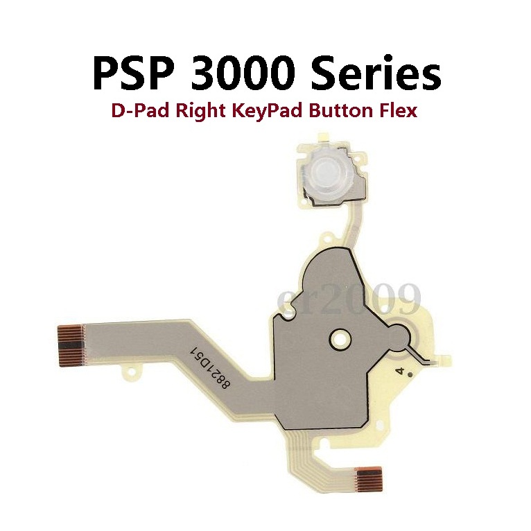 SONY PSP 3000 D-Pad Button Keyboard Key Keypad ( Right ) Flex Ribbon ...