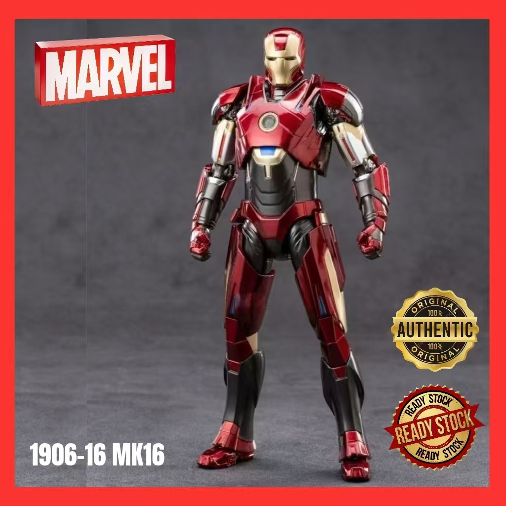 ZD TOYS Marvel Legends Series Iron Man MK16 | Shopee Singapore