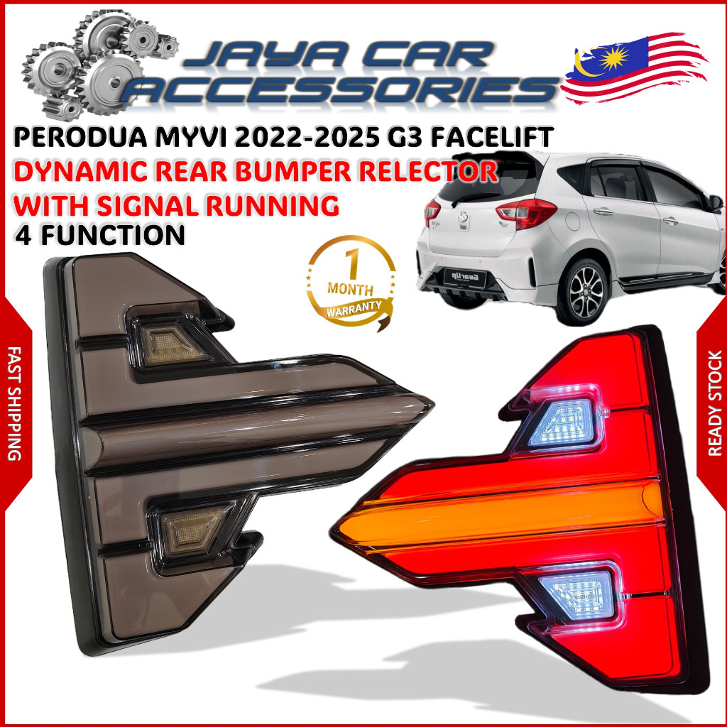 DTK VS Sport Perodua Myvi 2022-2024 G3 Facelift Dynamic Rear Bumper ...