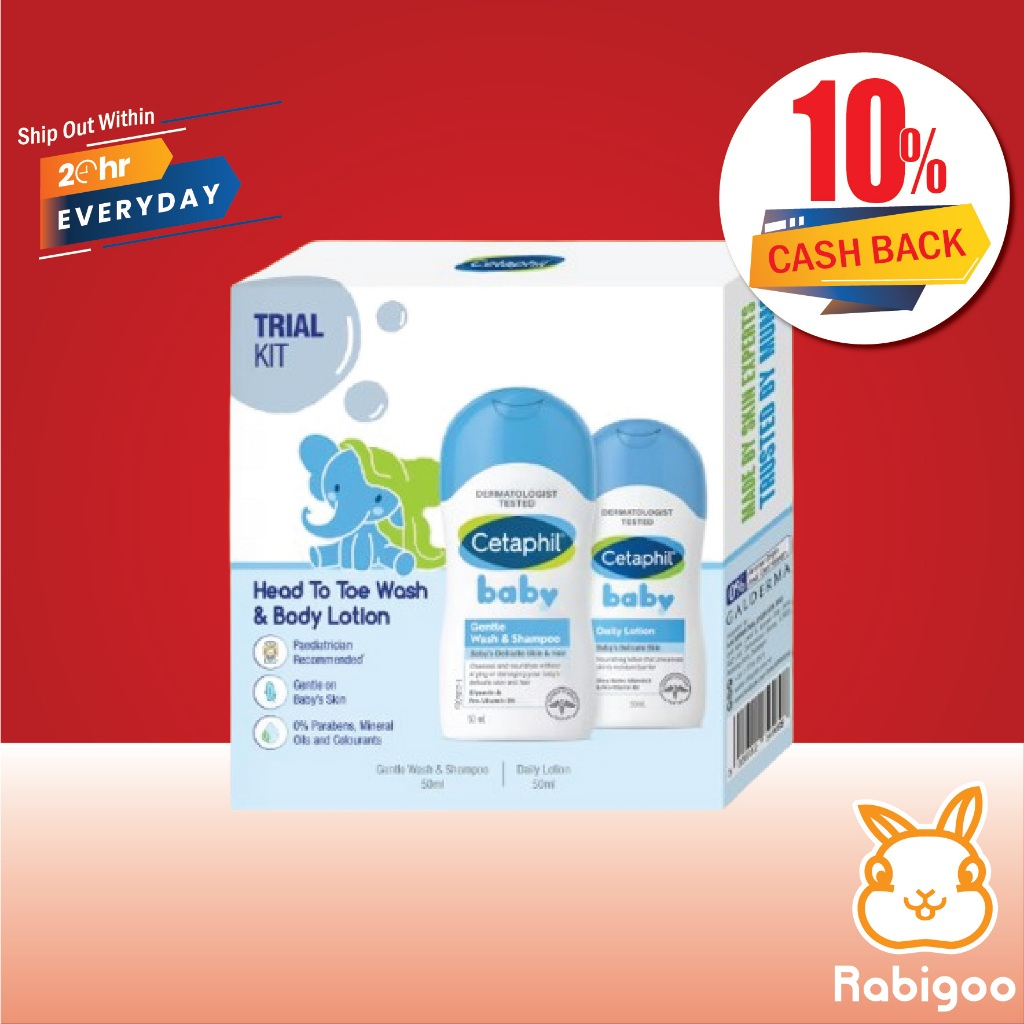 Cetaphil Baby Travel Kit (Shampoo Lotion)