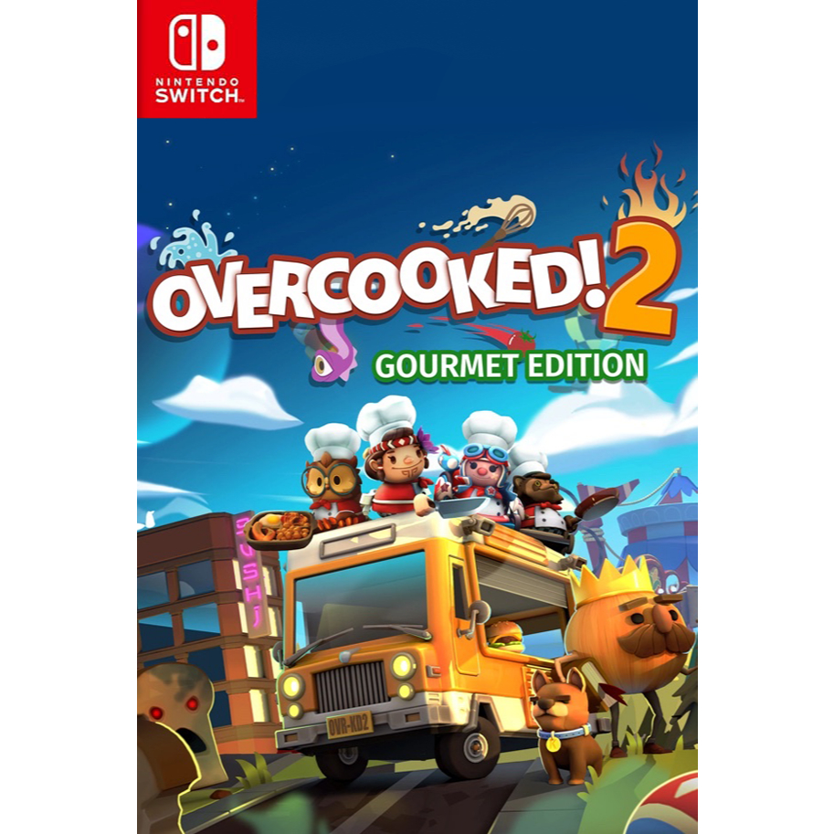 Overcooked 2 (Nintendo Switch) Digital Games - Normal Version