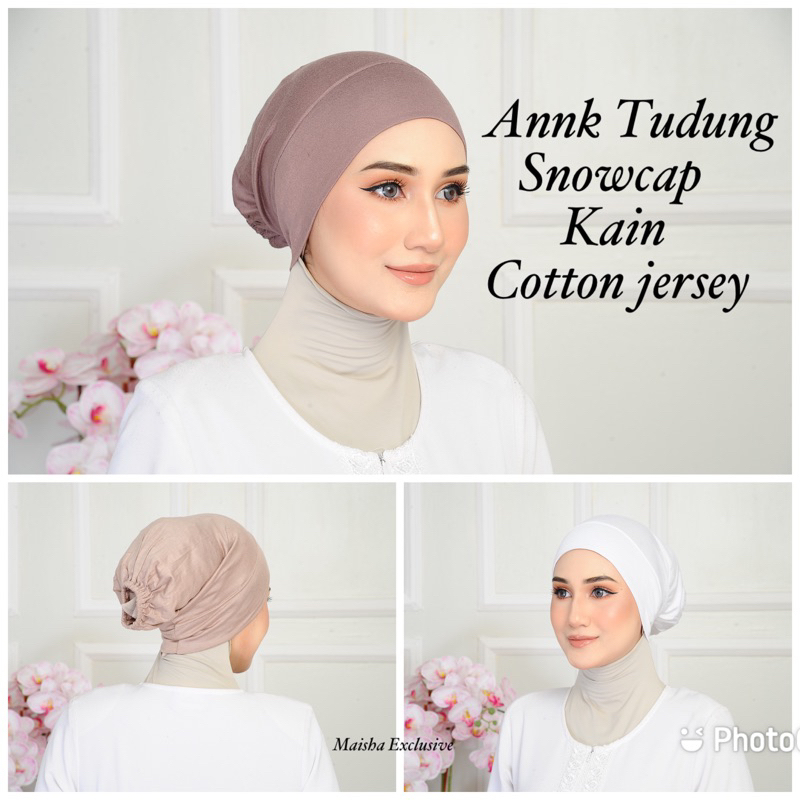 Inner Hijab Inner ANNK TUDUNG SNOWCAP Grade Cotton Jerseya - Inner ...