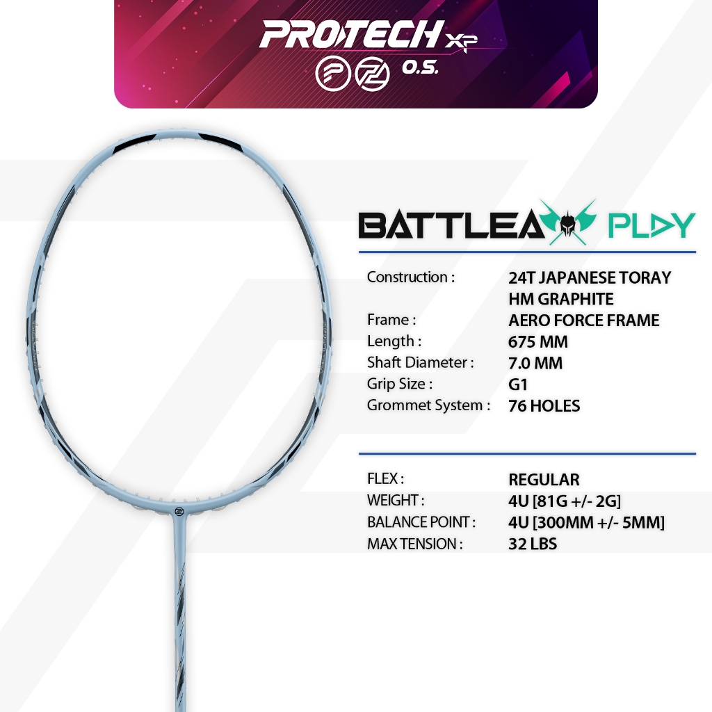 PROTECH Badminton Racket - 